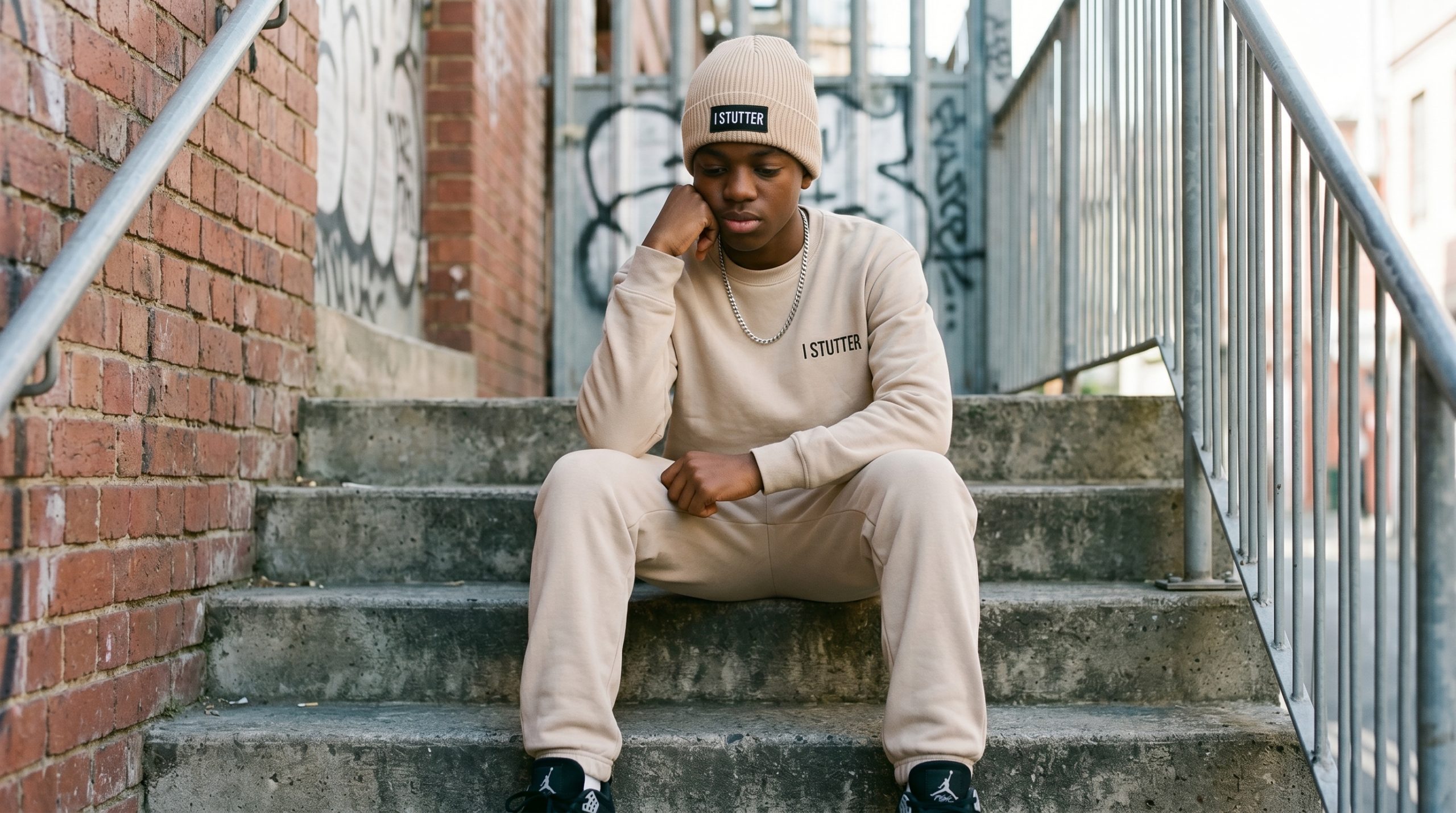 Minimalist Crewneck Tracksuit Combo - Image 4